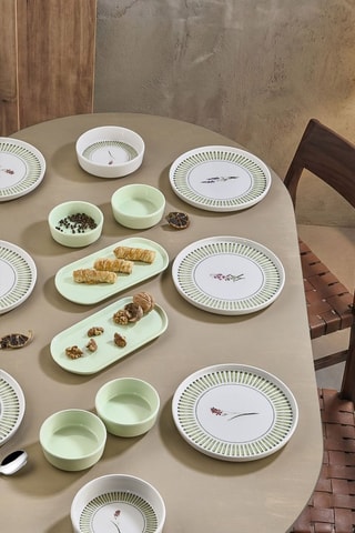 Vajilla de cerámica para el desayuno - 14 piezas
