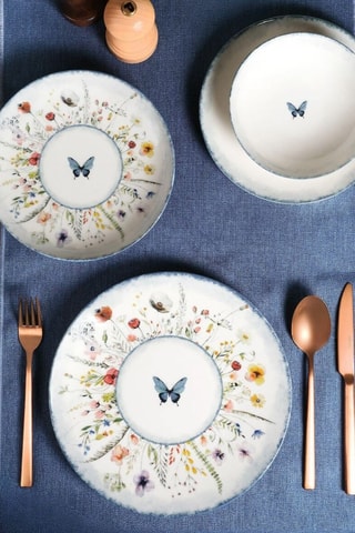 Vajilla de porcelana - 16 piezas