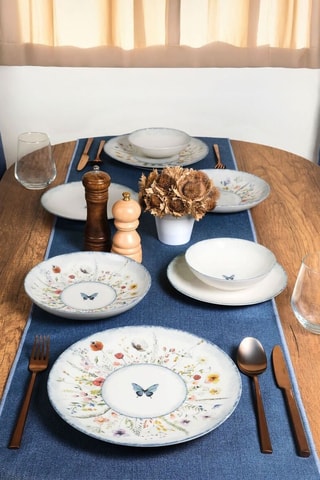 Vajilla de porcelana - 16 piezas