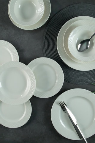 Vajilla de porcelana - 24 piezas