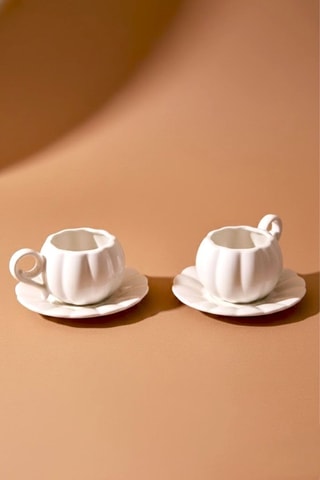 Juego de café de porcelana - 2 personas