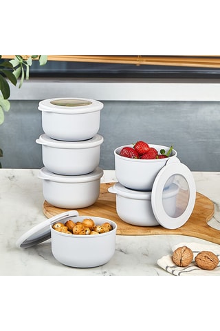 6 fiambreras - 500 ml