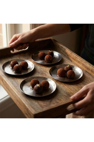 2 platos llanos - 12 x 12 x 1,5 cm