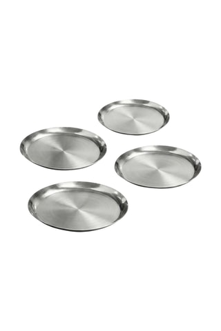 2 platos llanos - 12 x 12 x 1,5 cm