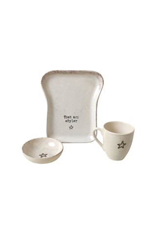 Vajilla para el desayuno - 3 piezas