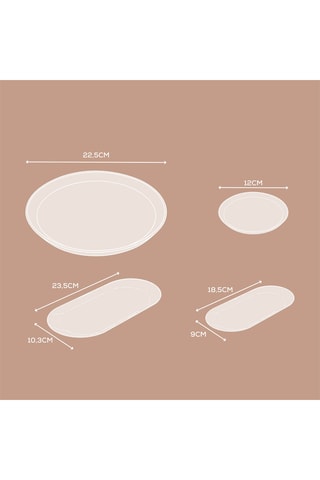 Vajilla para el desayuno - 14 piezas