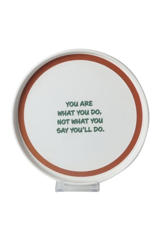 4 platos de postre - 21 cm