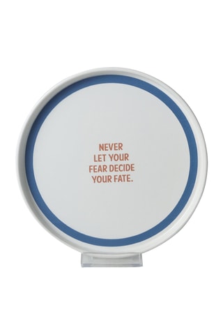 4 platos de postre - 21 cm