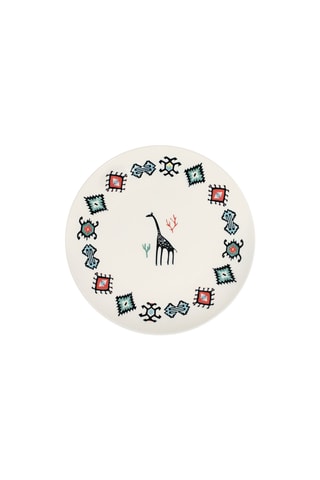 6 platos de postre de porcelana - 20 cm