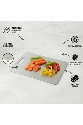 Tabla para cortar de acero inoxidable