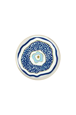 6 platos de postre de porcelana - 21 cm