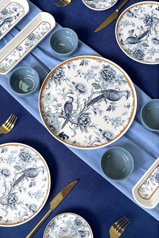 Vajilla para el desayuno de cerámica - 21 piezas