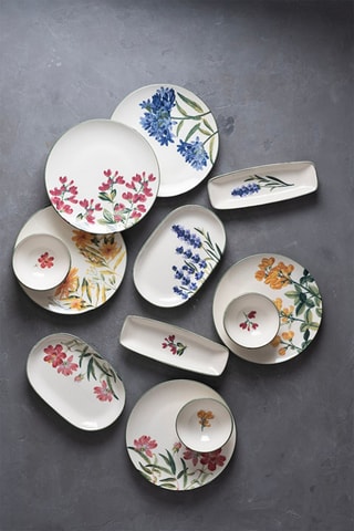 Vajilla para el desayuno de porcelana - 14 piezas