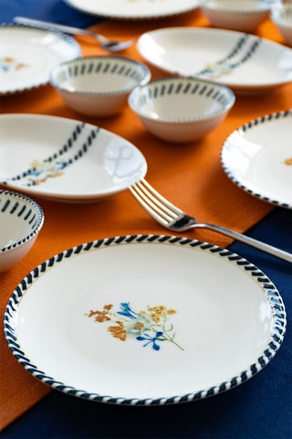 Vajilla para el desayuno de porcelana - 20 piezas