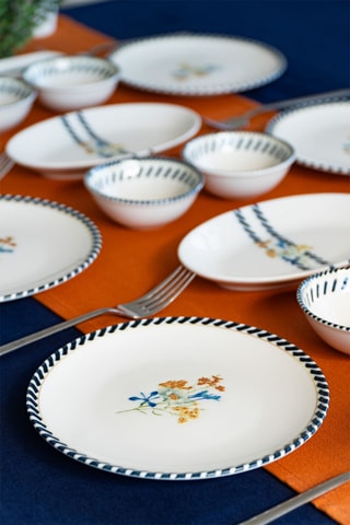 Vajilla para el desayuno de porcelana - 20 piezas