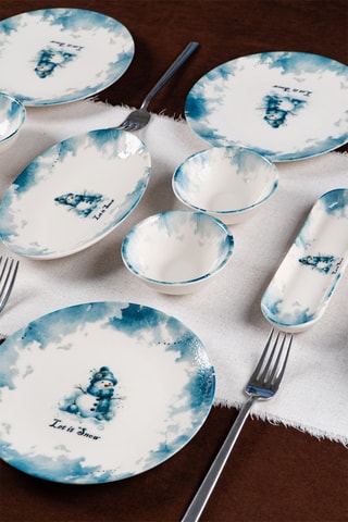 Vajilla para el desayuno de porcelana - 20 piezas