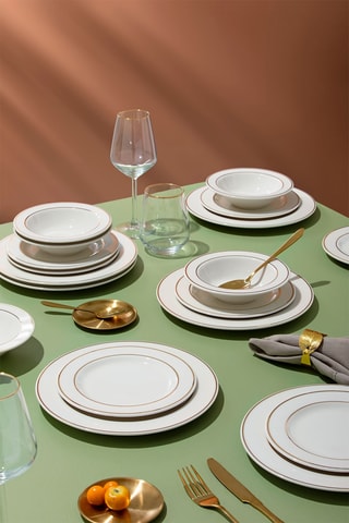 Vajilla de porcelana - 18 piezas