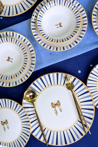 Vajilla de cerámica - 24 piezas