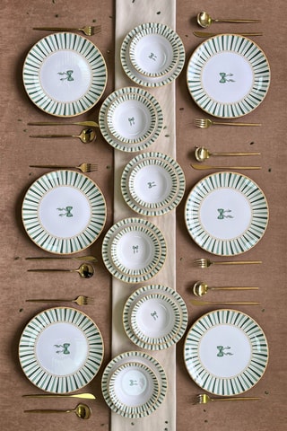 Vajilla de cerámica - 24 piezas