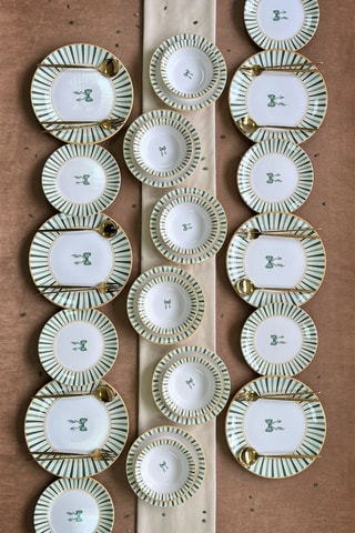 Vajilla de cerámica - 24 piezas