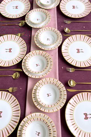 Vajilla de cerámica - 24 piezas