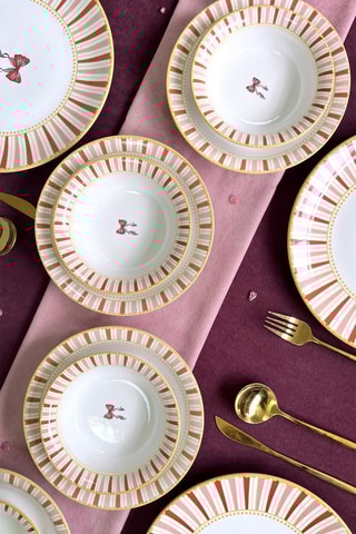 Vajilla de cerámica - 24 piezas