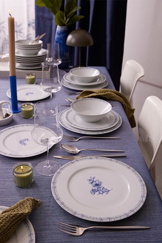 Vajilla de porcelana - 24 piezas