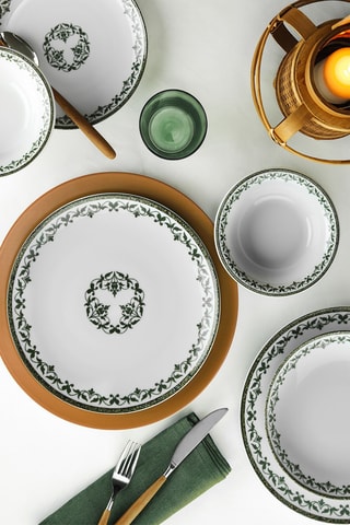 Vajilla de porcelana - 24 piezas