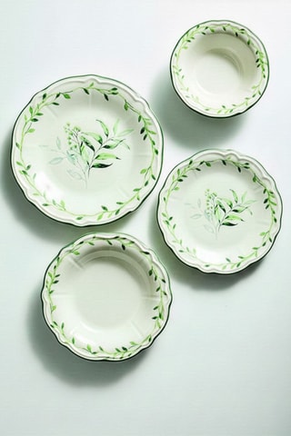 Vajilla de porcelana - 24 piezas