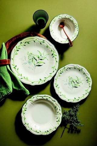 Vajilla de porcelana - 24 piezas