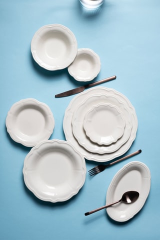 Vajilla de porcelana - 24 piezas