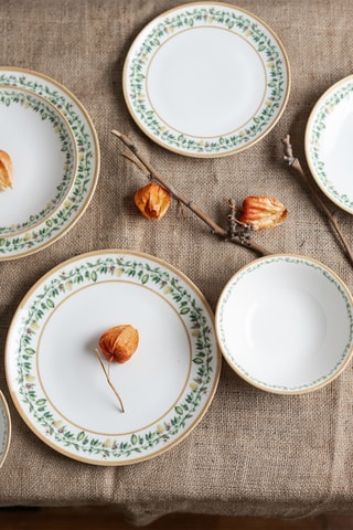 Vajilla de porcelana - 24 piezas