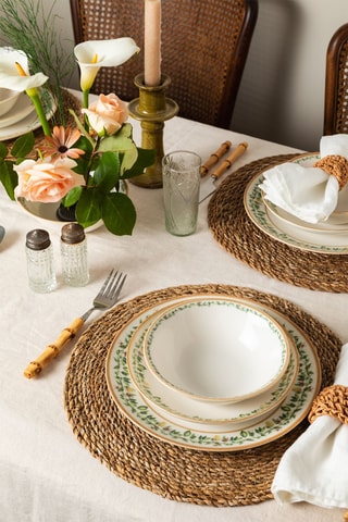 Vajilla de porcelana - 24 piezas