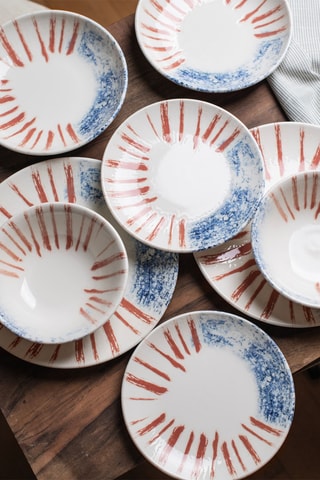 Vajilla de porcelana - 24 piezas