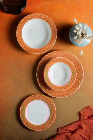 Vajilla de porcelana - 24 piezas