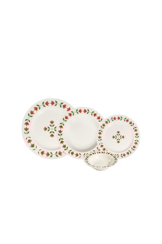 Vajilla de porcelana - 24 piezas