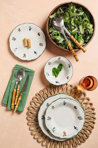 Vajilla de porcelana - 24 piezas