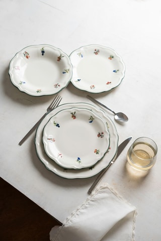 Vajilla de porcelana - 24 piezas