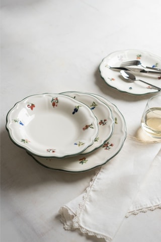 Vajilla de porcelana - 24 piezas