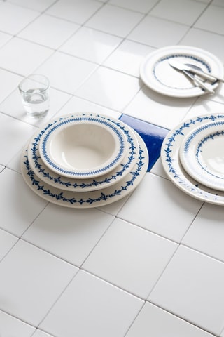 Vajilla de porcelana - 24 piezas