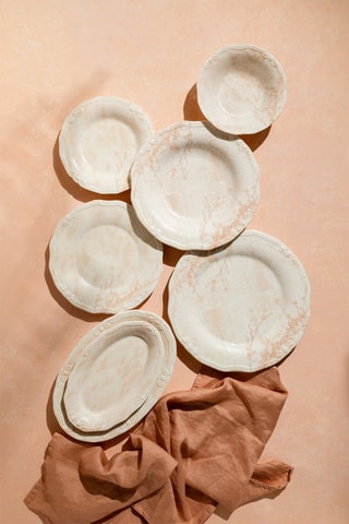 Vajilla de porcelana - 27 piezas