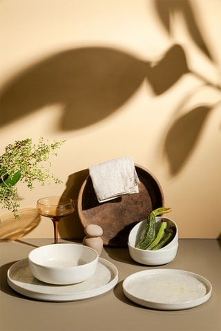 Vajilla de porcelana - 24 piezas