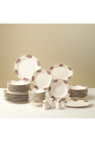 Vajilla de porcelana - 53 piezas