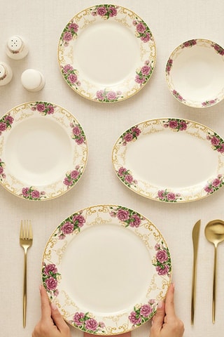 Vajilla de porcelana - 53 piezas