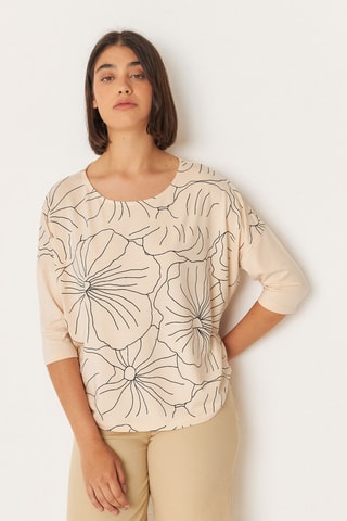 T-shirt Ekiza - Bege