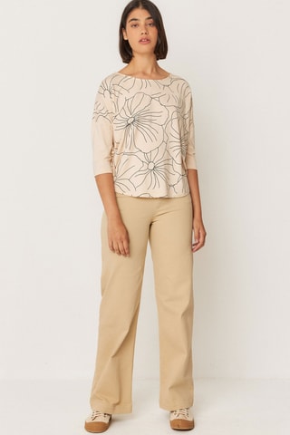 T-shirt Ekiza - Bege