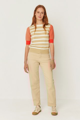 Top em algodão biológico Muike - Multicor