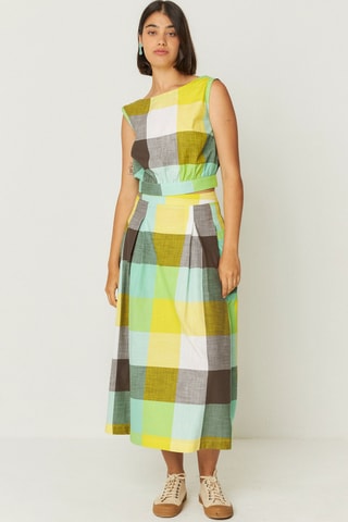 Blusa em algodão biológico Kattia - Multicor