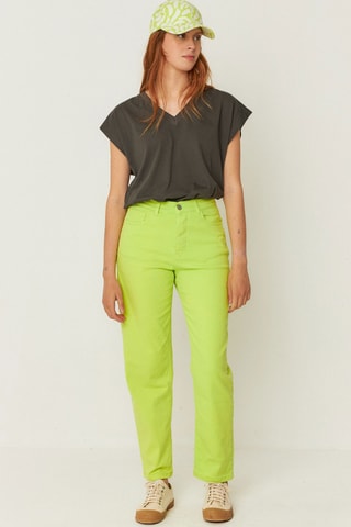 Boné em algodão biológico Nara - Verde