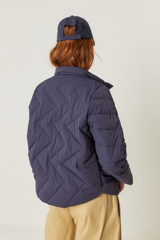 Boné em algodão biológico Nara - Azul-marinho